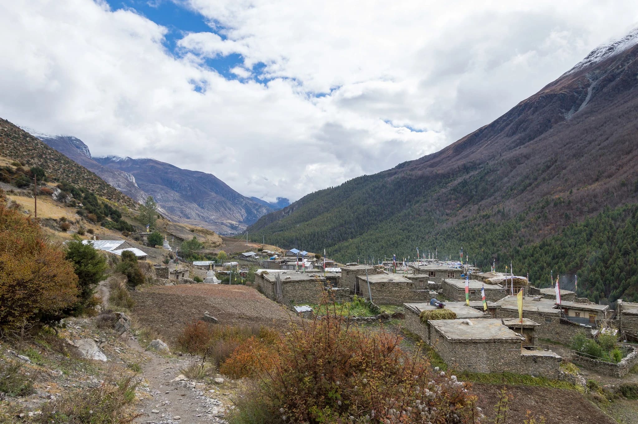 Khangsar Village