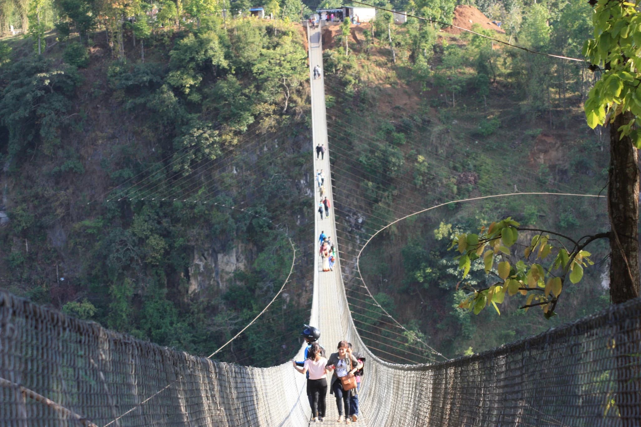 Kushma-Gyadichaur Suspension Bridge
